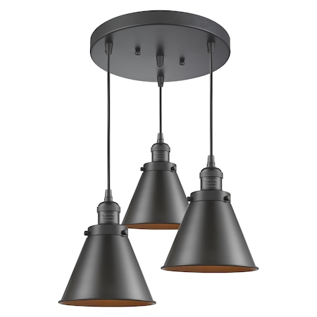 Innovations Lighting 3 Light Multi-Pendant 211/3-OB-M13-OB